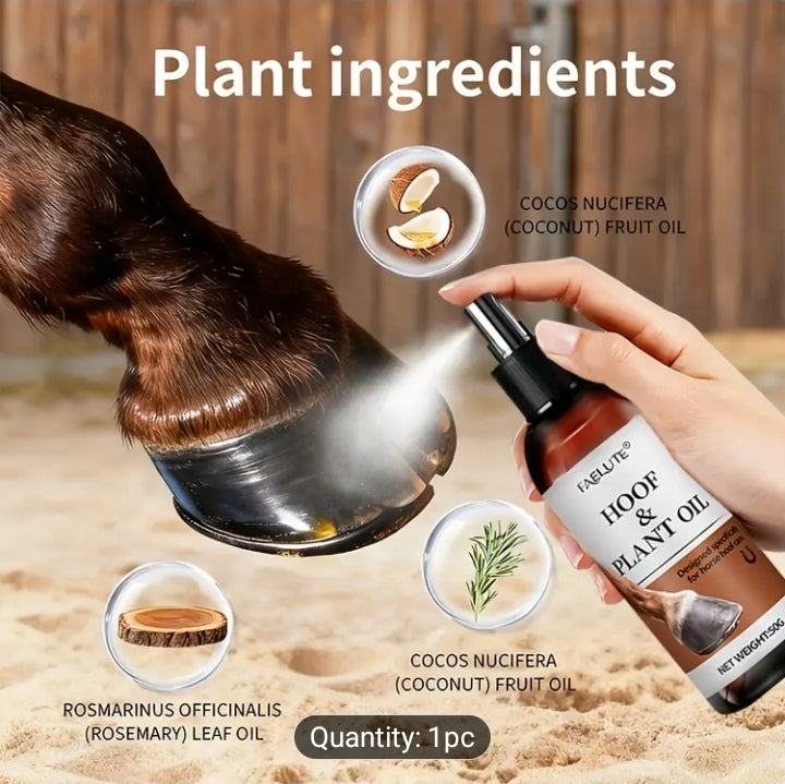 FAELUTE Horse Hoof Oil for Dry Cracked Hooves.