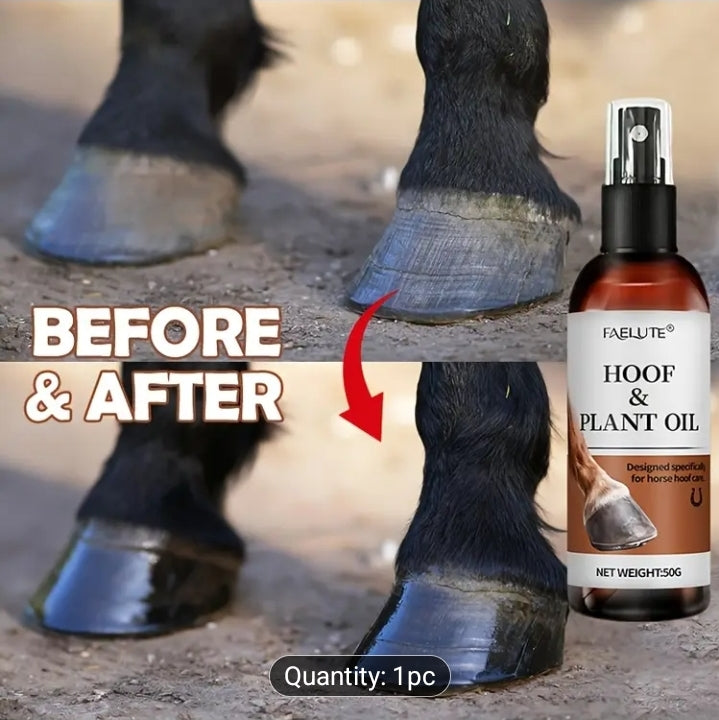 FAELUTE Horse Hoof Oil for Dry Cracked Hooves.