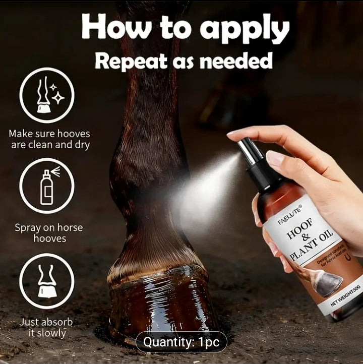 FAELUTE Horse Hoof Oil for Dry Cracked Hooves.