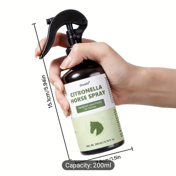 Horse Fly Spray with Lemongrass Oil.